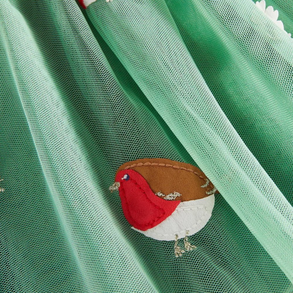 NWT Mini Boden Tulle Appliqué Skirt - Picture 3 of 7
